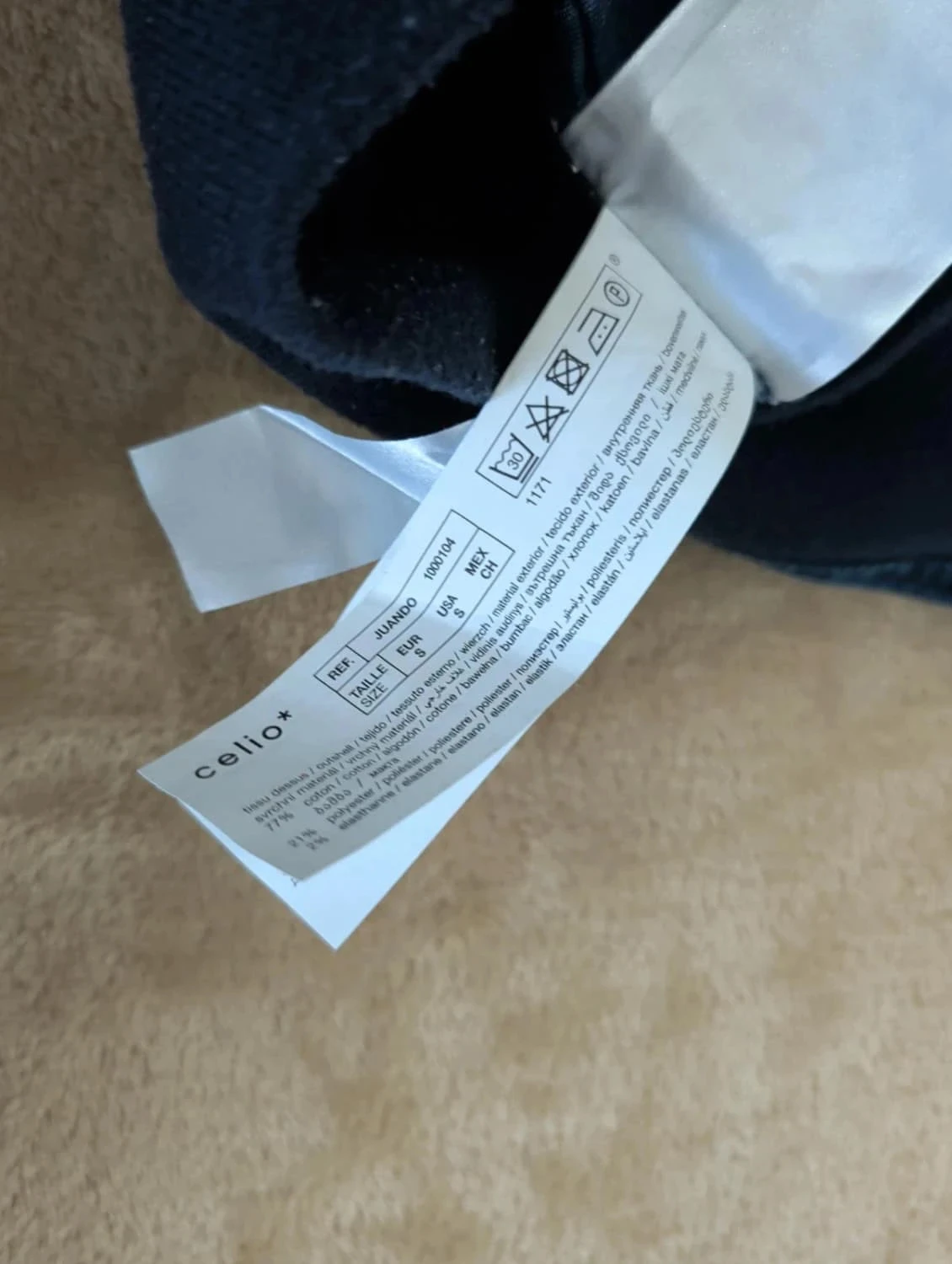 C100 jeansvest Celio Maat S – photo 7